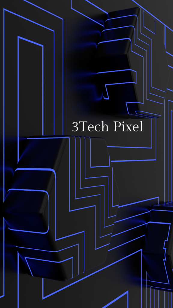3tach pixel Dark-3d-Minimalist